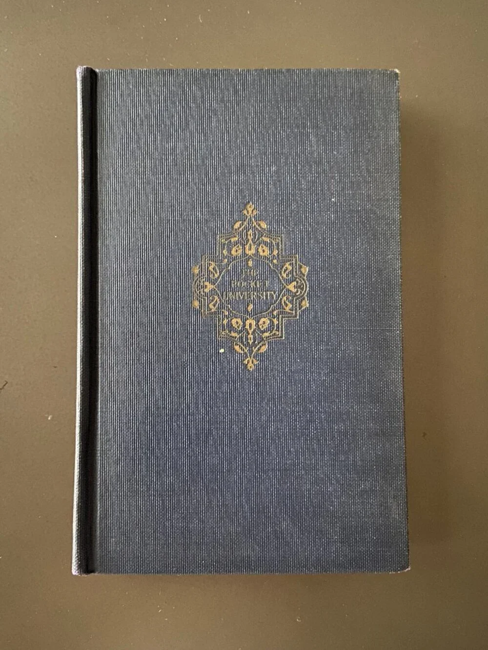 1926 Pocket University Anthology, Classic Fiction, Barrie, Stevenson, Dark Acade